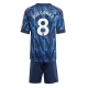 Maillot de foot Arsenal Martin Odegaard #8 Extérieur vêtements enfant 2025-26 Manches Courtes (+ pantalon court)